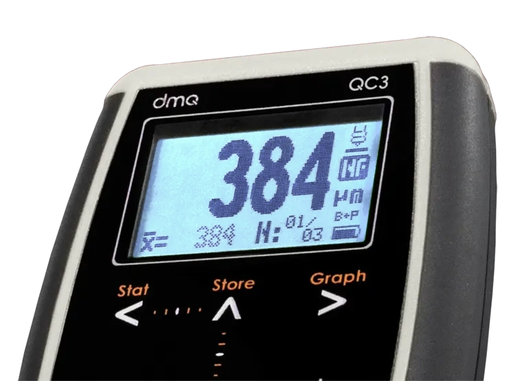 Medidor de espesores DEMEQ QC3