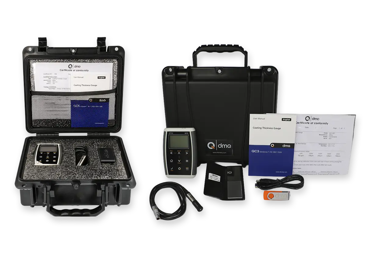 Medidor de espesores dmq QC3