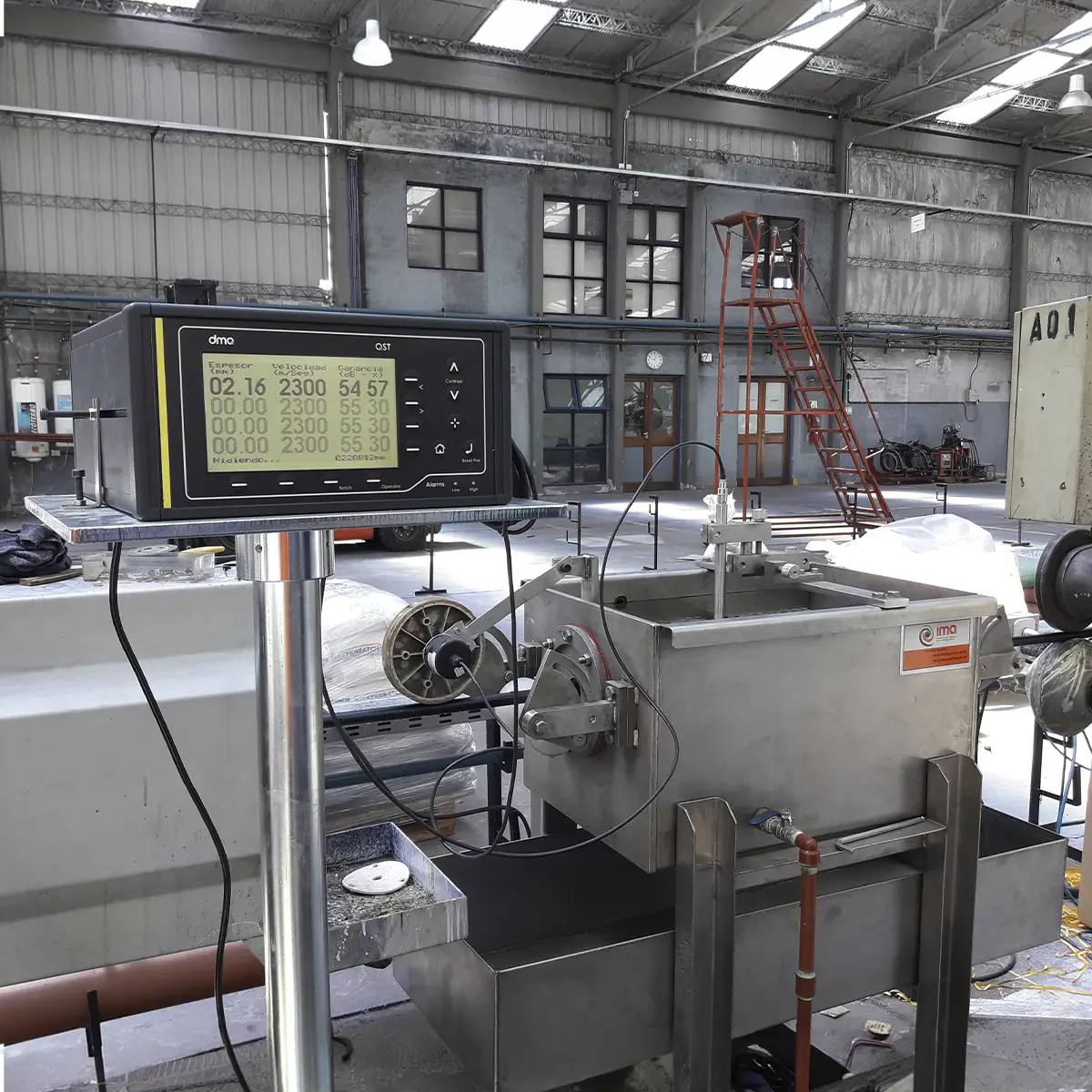 Unidad electrónica y transductores dmq QST